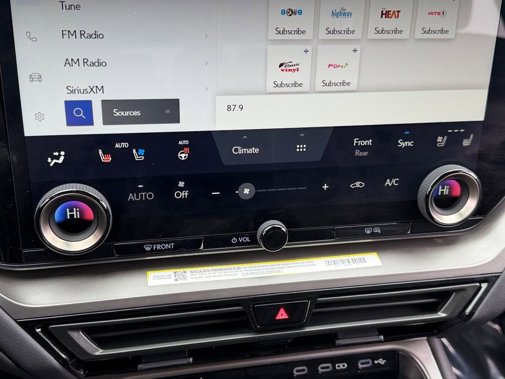 Certified 2025 Lexus TX 350 AWD w/ Technology Package image 22