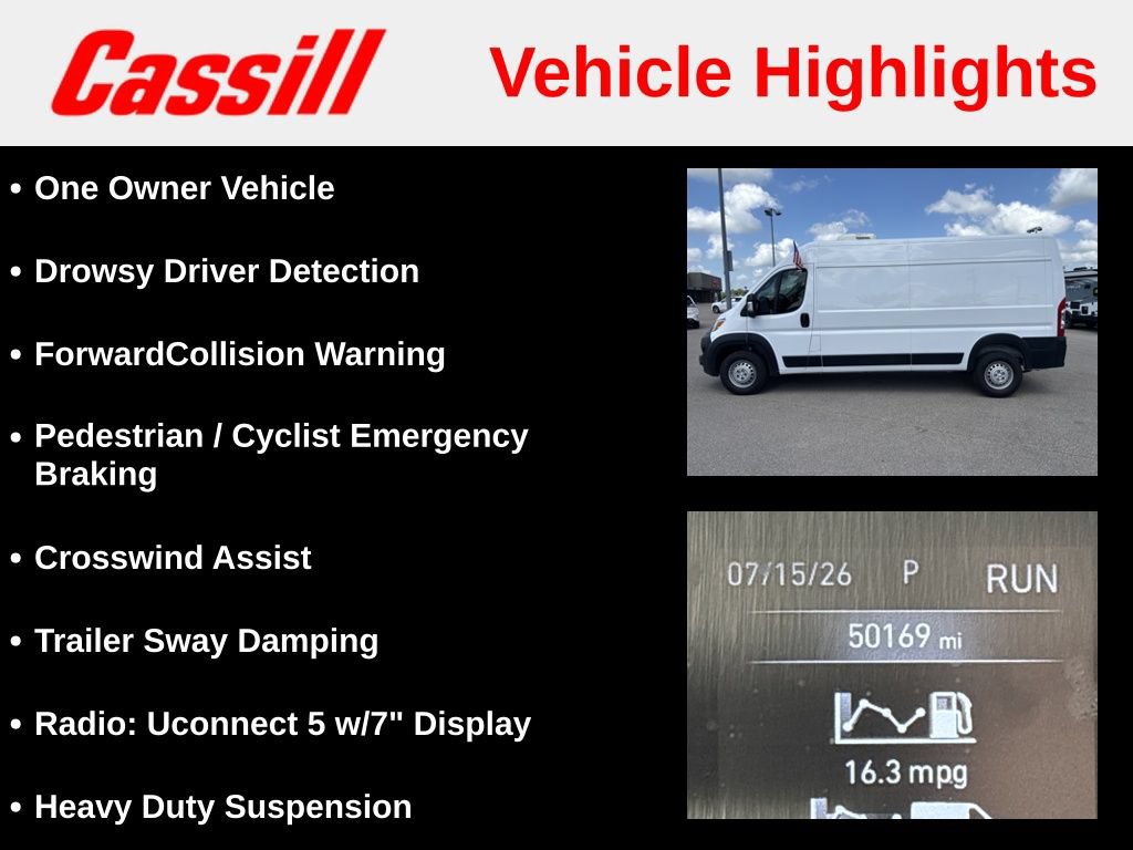 Used 2025 RAM ProMaster 2500 FWD image 7