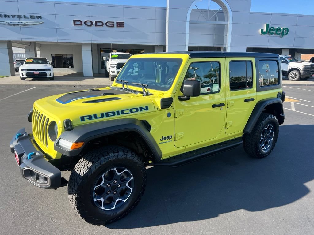 Used 2023 Jeep Wrangler Unlimited Rubicon 4xe AWD/4WD image 3
