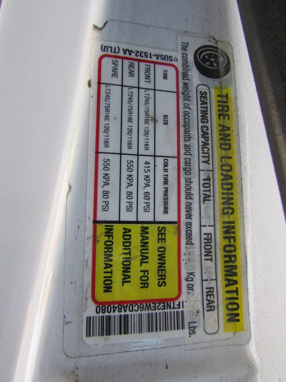 Used 2012 Ford E-250 and Econoline 250 w/ PWR Group RWD image 7