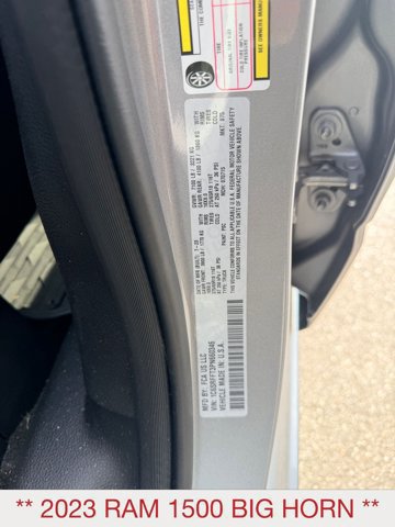 Certified 2023 RAM 1500 Big Horn AWD/4WD image 21