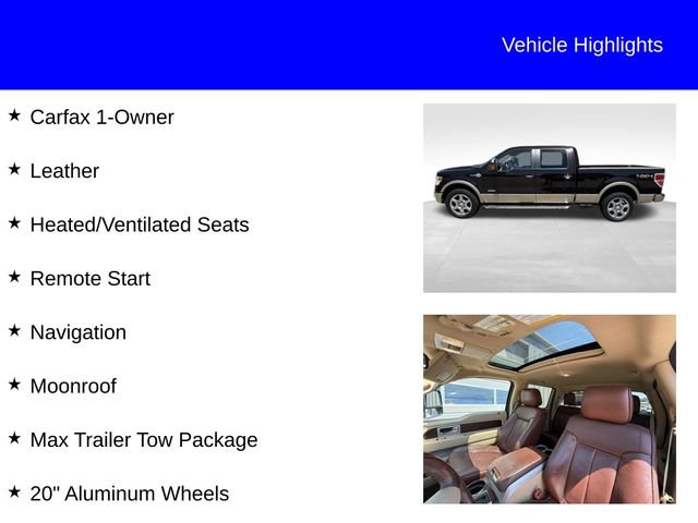 Used 2014 Ford F150 King Ranch w/ King Ranch Luxury Package AWD/4WD image 2