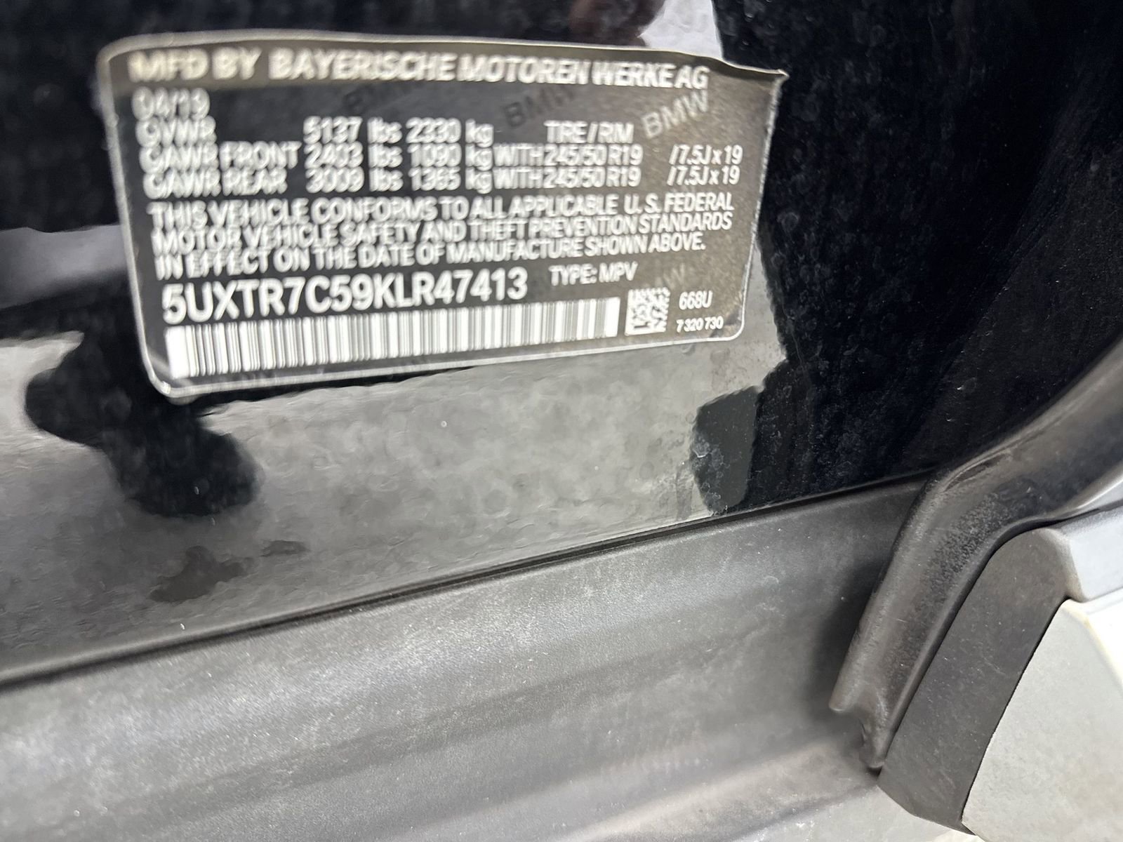 Used 2019 BMW X3 sDrive30i w/ Convenience Package image 45