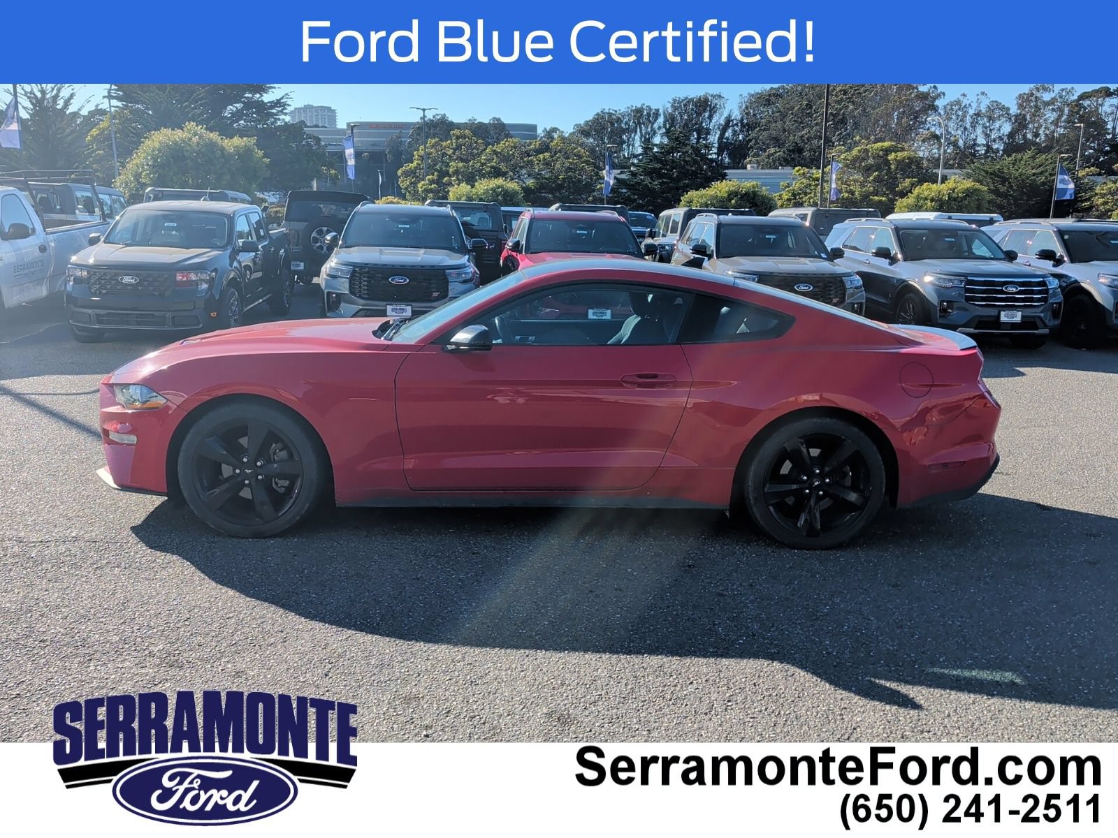 Certified 2022 Ford Mustang Coupe w/ Equipment Group 101A RWD image 8