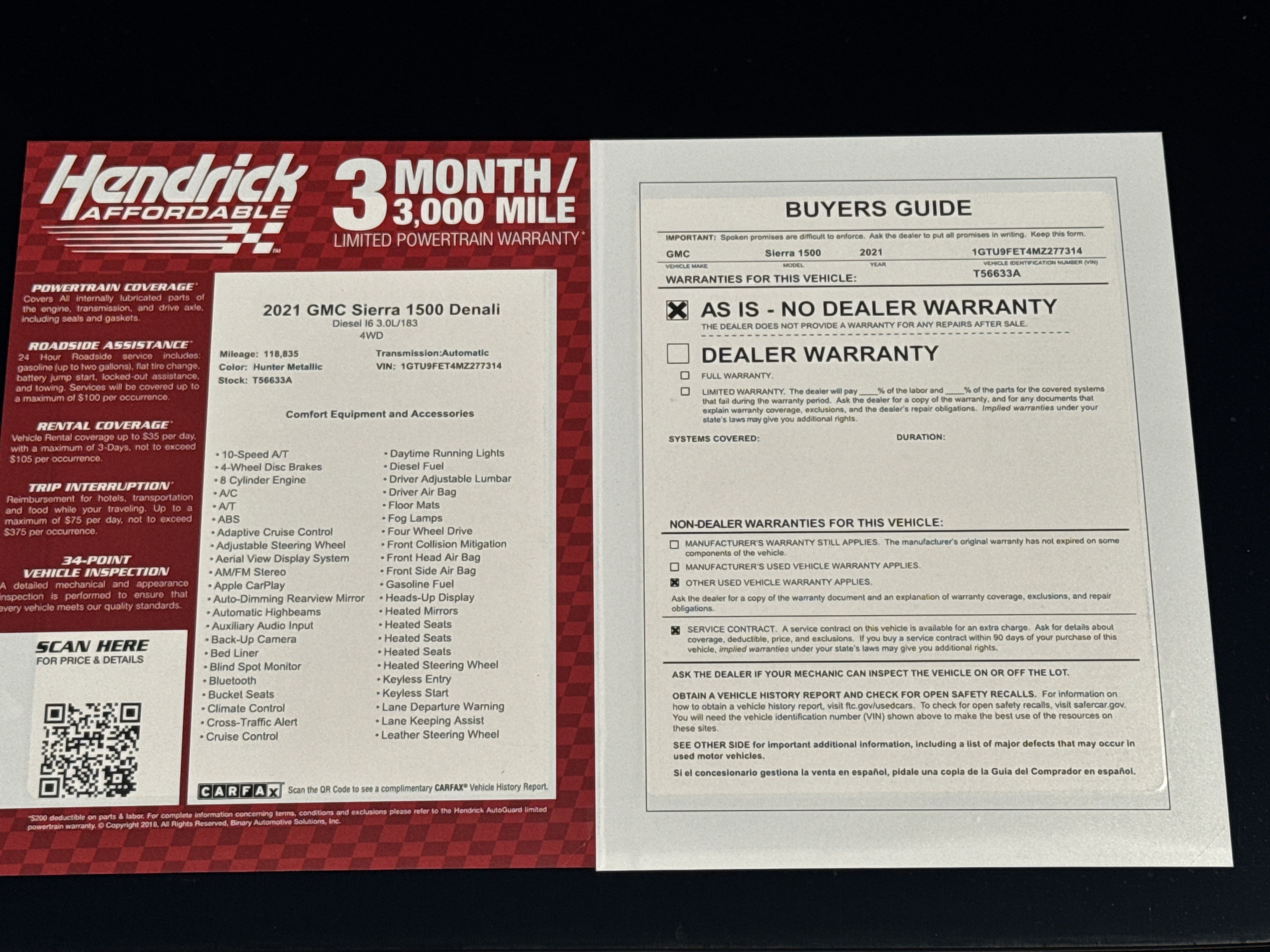 Used 2021 GMC Sierra 1500 Denali w/ Denali Ultimate Package image 38