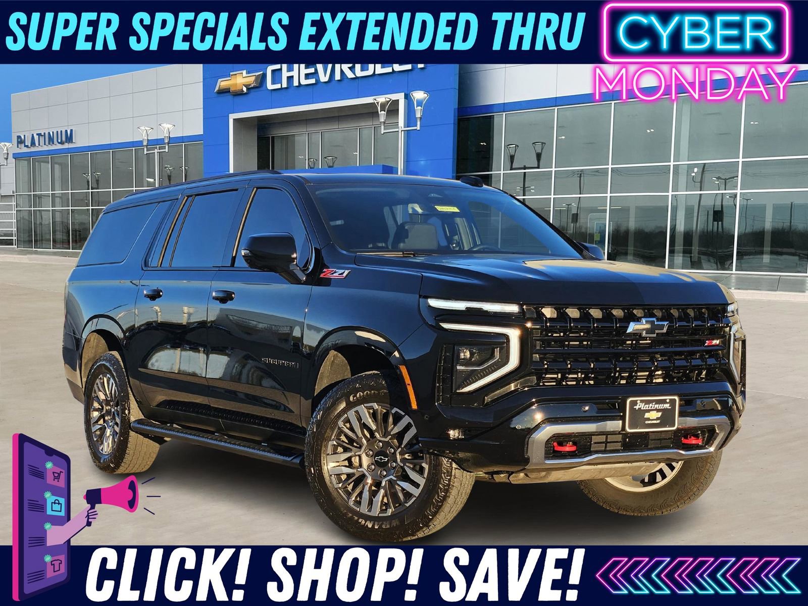 Certified 2025 Chevrolet Suburban Z71 w/ Comfort Package