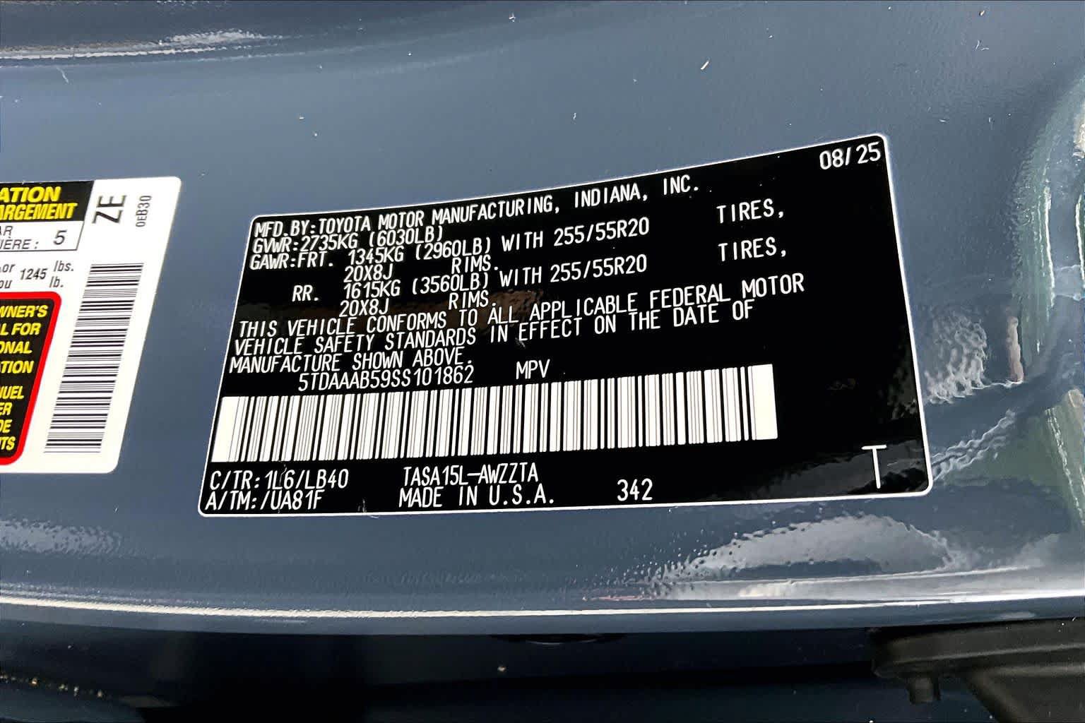 Certified 2025 Toyota Grand Highlander AWD image 34