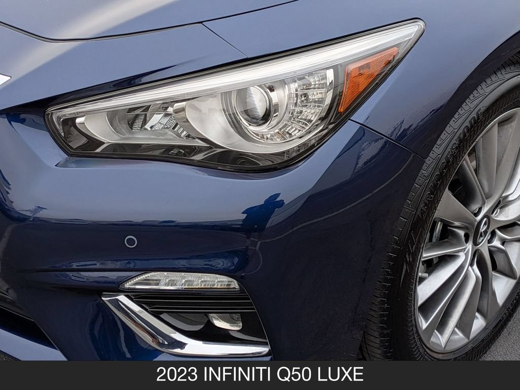 Certified 2023 INFINITI Q50 Luxe w/ Cargo Package RWD image 10