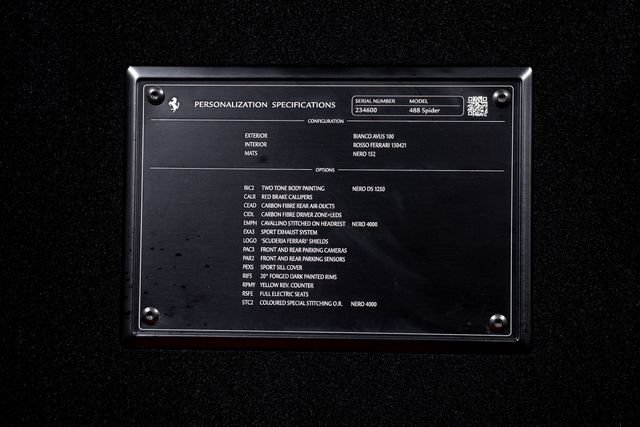 Certified 2018 Ferrari 488 Spider RWD image 68