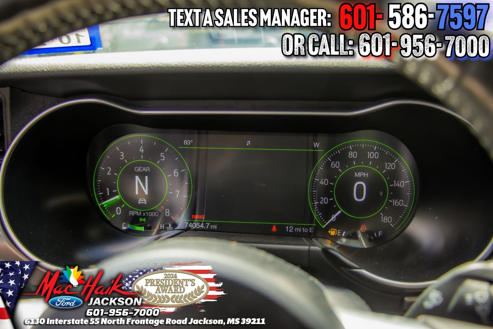 Certified 2019 Ford Mustang Bullitt w/ Bullitt Electronics Package RWD image 12