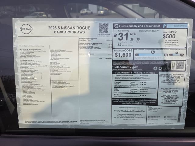 New 2026 Nissan Rogue SV image 34