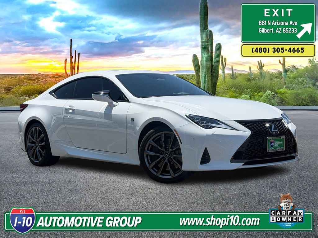 Used 2022 Lexus RC 350 F Sport RWD image 1