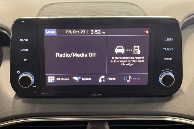 Used 2021 Hyundai Santa Fe Blue w/ Cargo Package AWD/4WD image 14