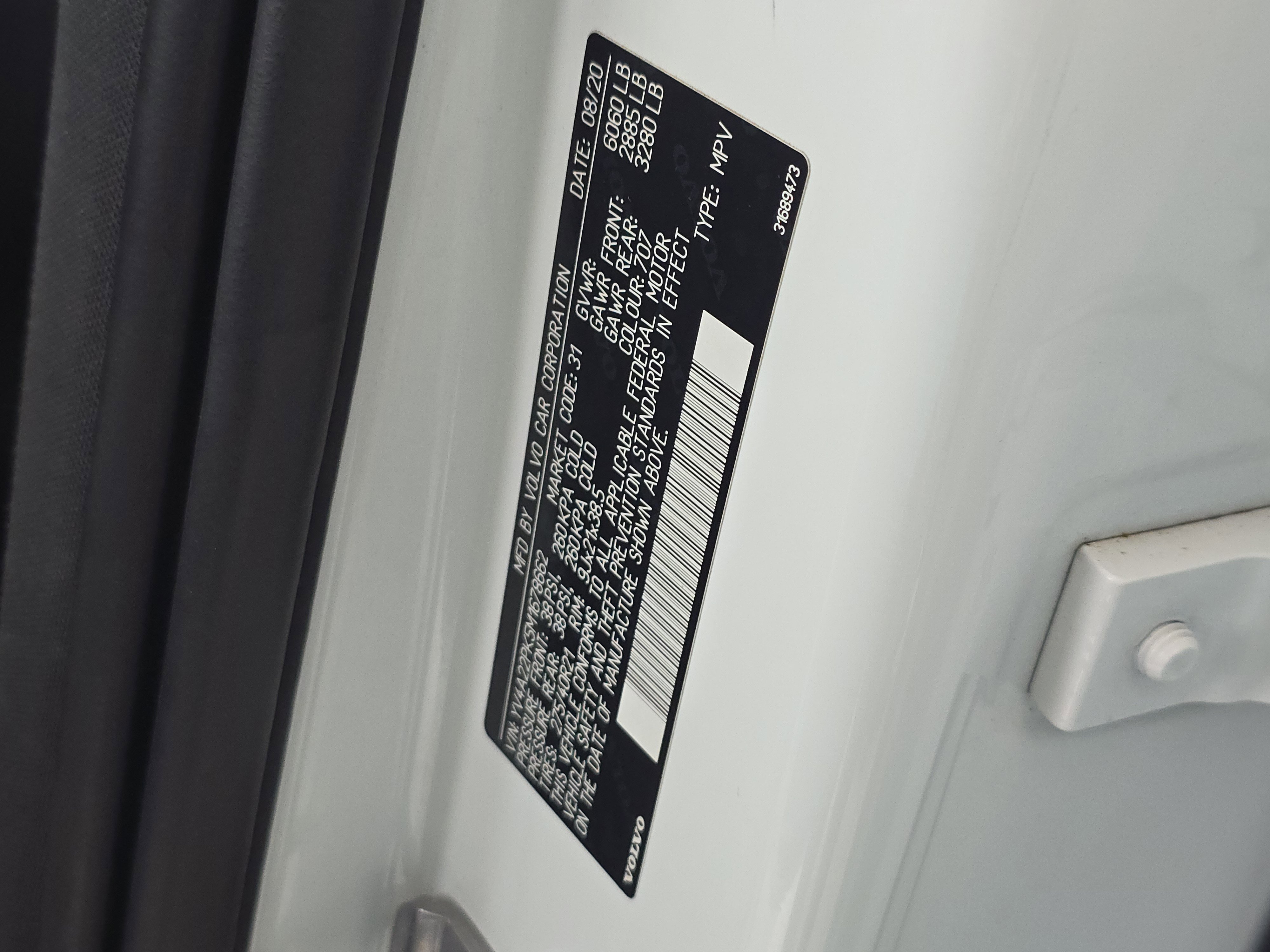 Used 2021 Volvo XC90 T6 Momentum image 29