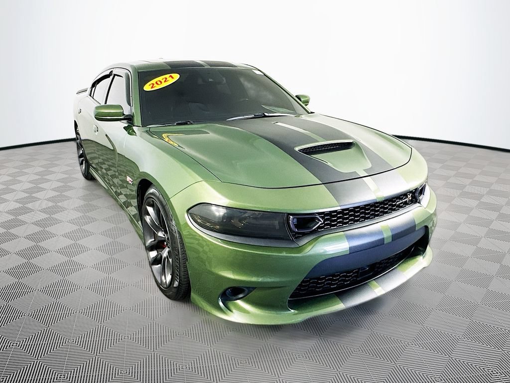 Certified 2021 Dodge Charger Scat Pack w/ Plus Group RWD image 2