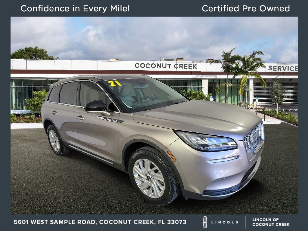 Certified 2021 Lincoln Corsair FWD w/ Convenience Package