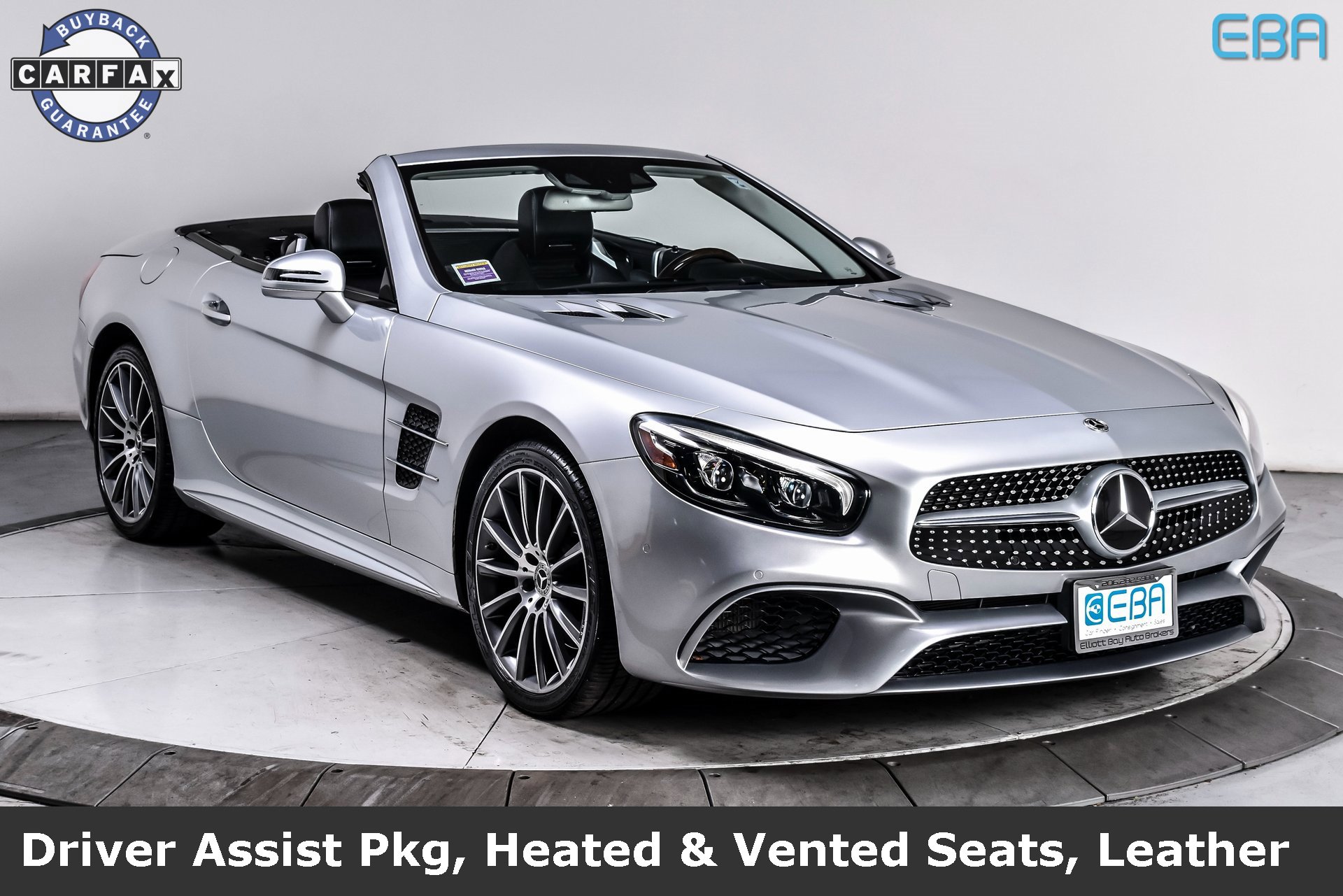 Used 2019 Mercedes-Benz SL 550 w/ Driver Assistance Package