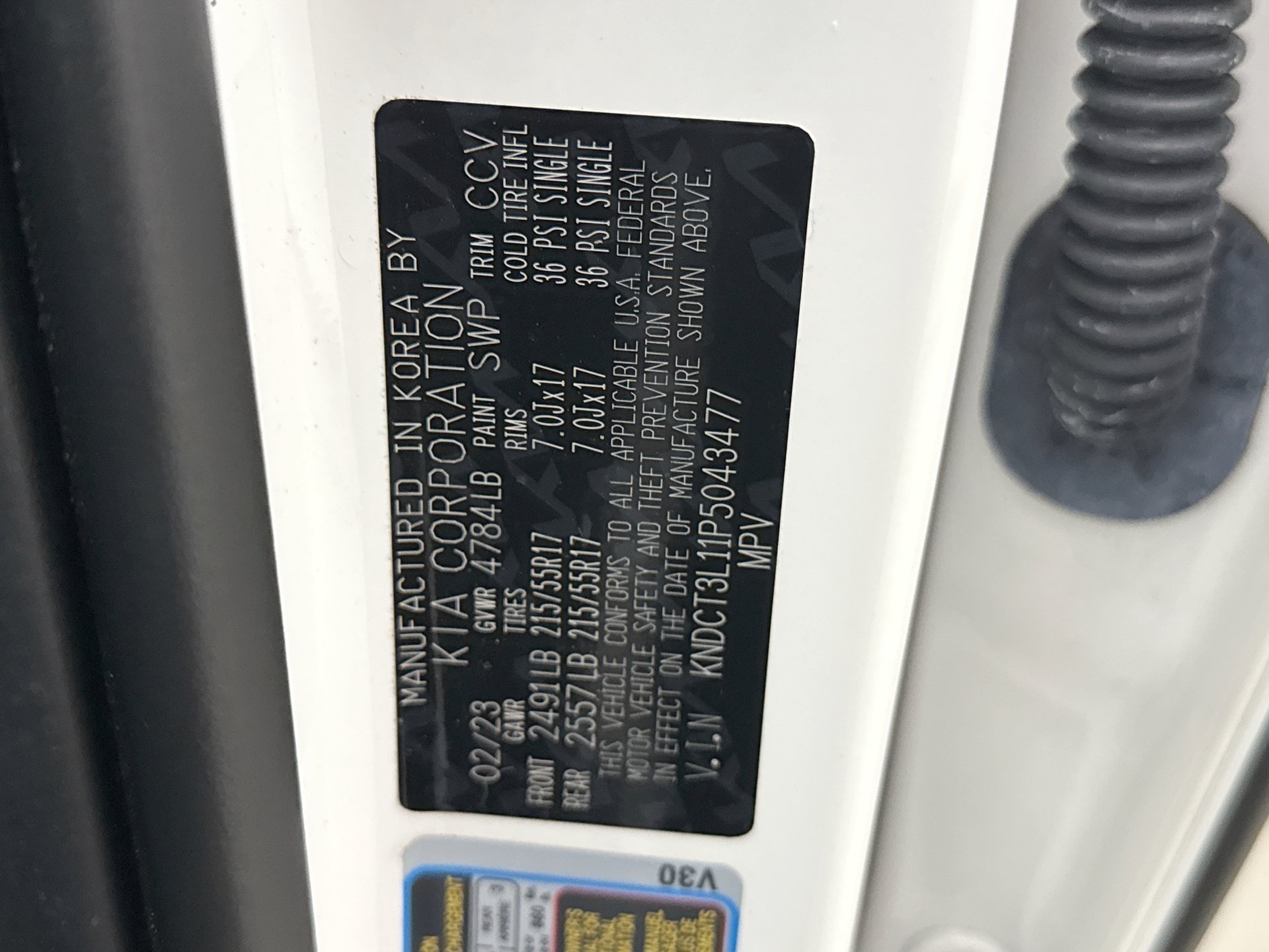 Used 2023 Kia Niro Wave w/ Wave Preserve Package FWD image 11