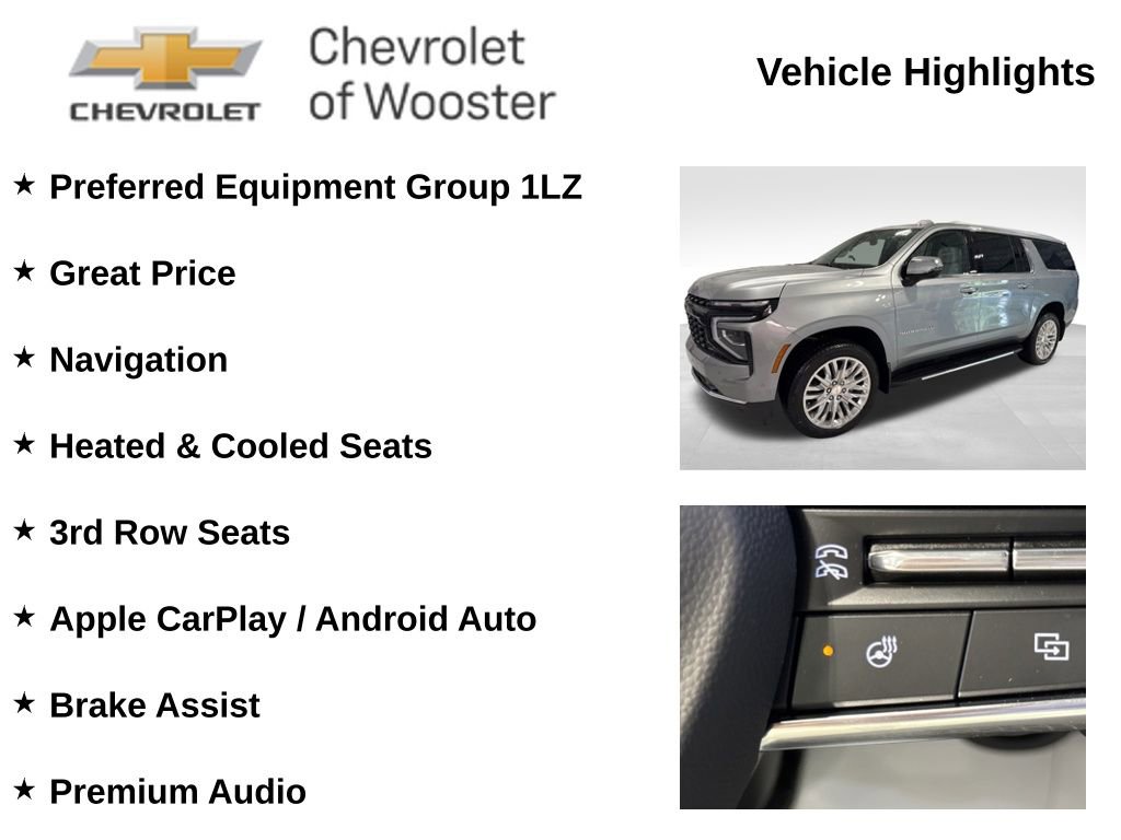 New 2025 Chevrolet Suburban Premier AWD/4WD image 2