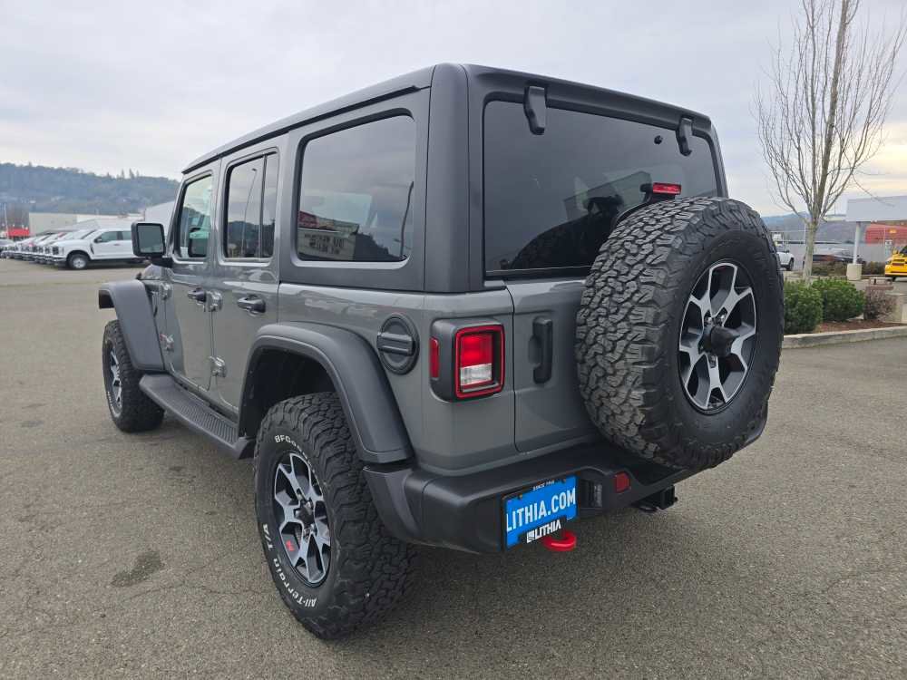 Used 2021 Jeep Wrangler Unlimited Rubicon w/ Uconnect 4C Nav & Sound Group image 3