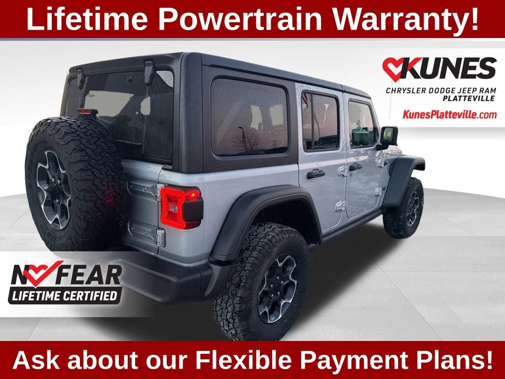 Used 2023 Jeep Wrangler Unlimited Rubicon 4xe w/ Cold Weather Group image 4