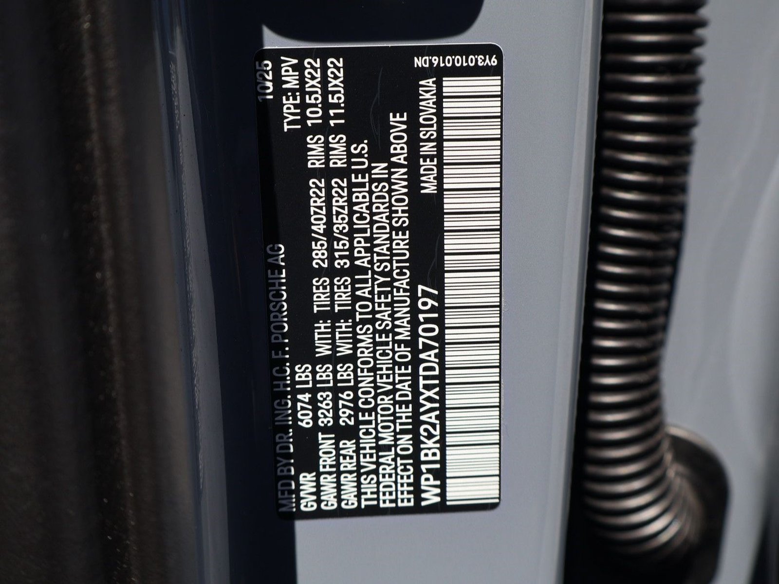 Certified 2026 Porsche Cayenne Turbo GT AWD/4WD image 27