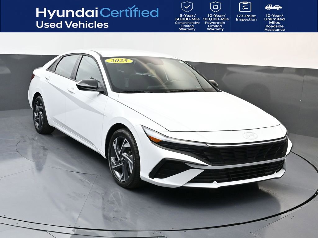 Certified 2025 Hyundai Elantra Sport