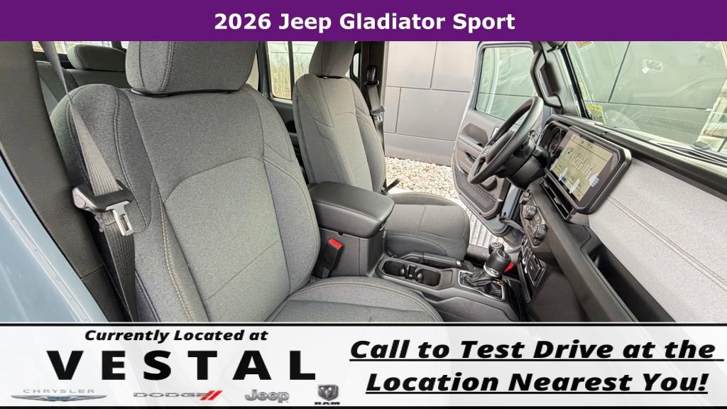 New 2026 Jeep Gladiator Sport AWD/4WD image 24