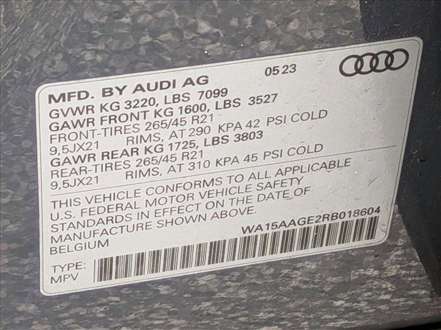 Used 2024 Audi Q8 e-tron Premium Plus w/ Premium Plus Package image 15