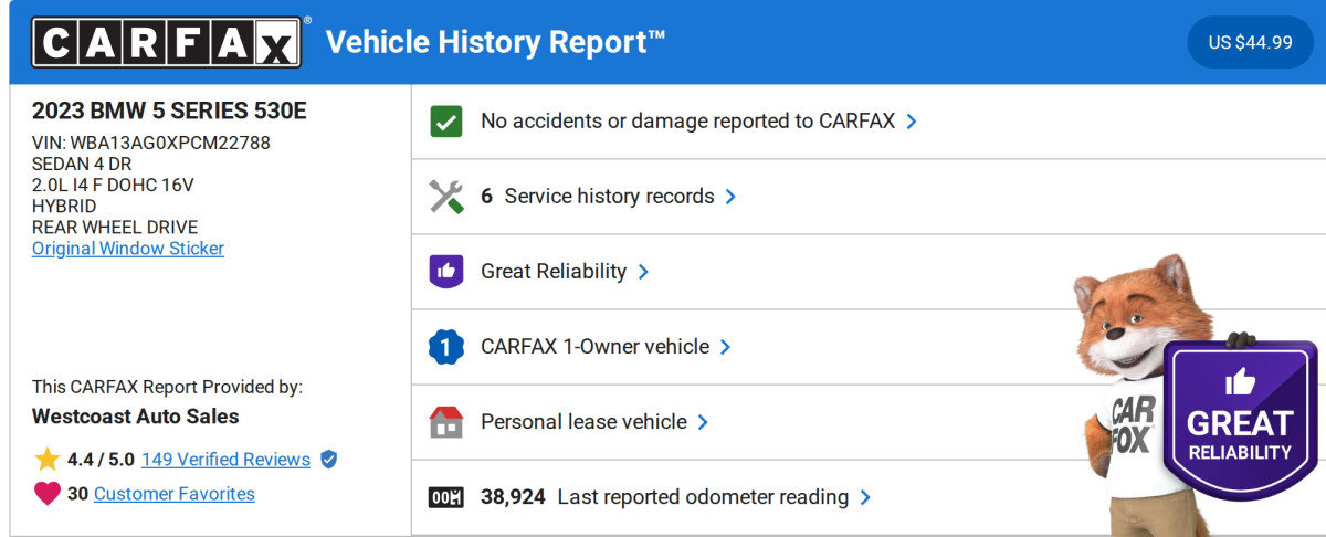 Used 2023 BMW 530e 530e w/ M Sport Package image 4