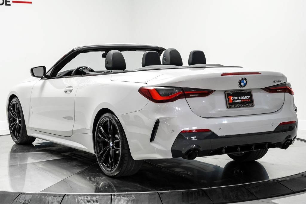 Used 2021 BMW 430i Convertible w/ M Sport Package RWD image 17