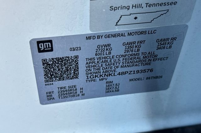 Used 2023 GMC Acadia SLE image 58