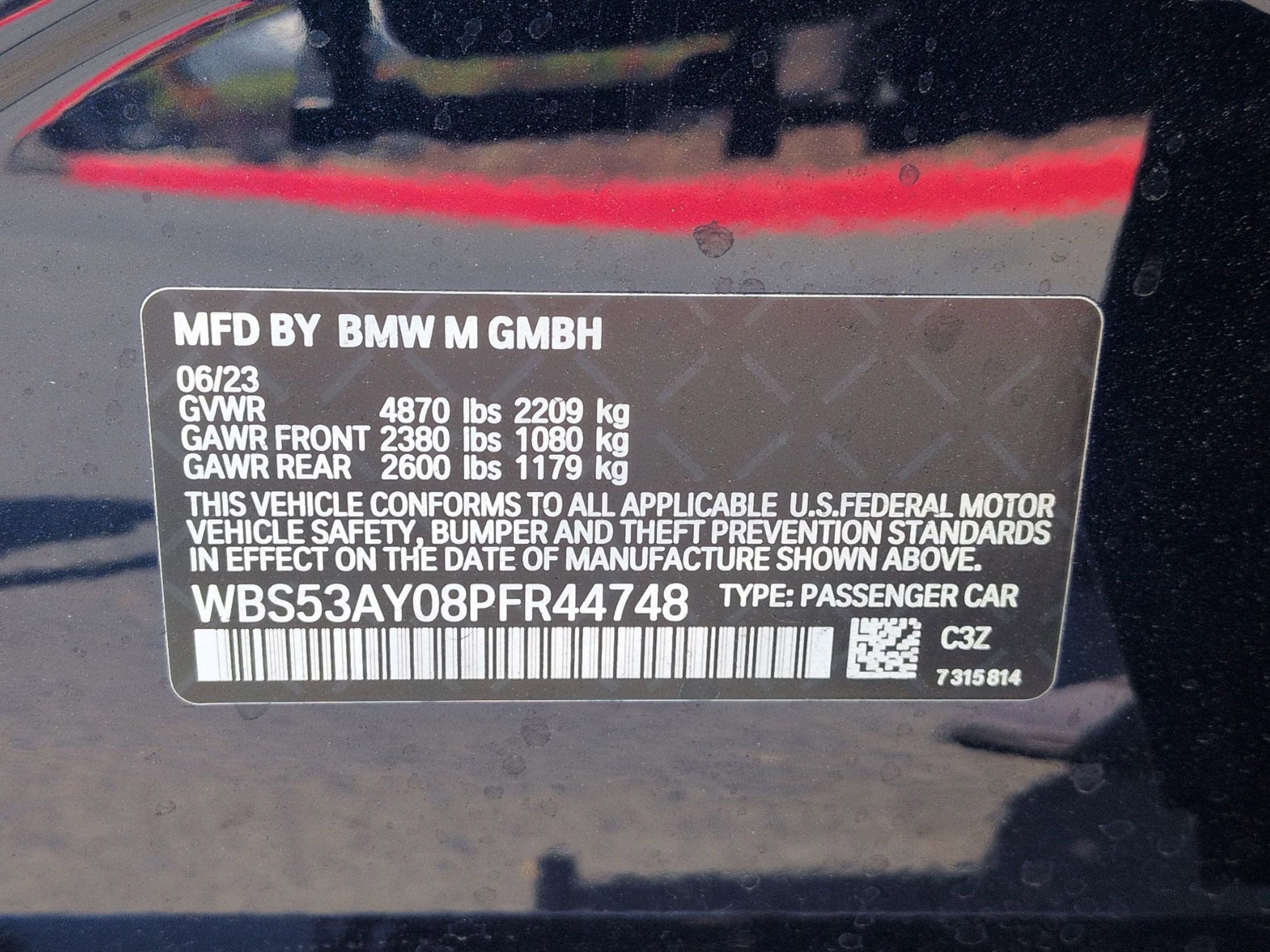 Used 2023 BMW M3 w/ Executive Package RWD image 32