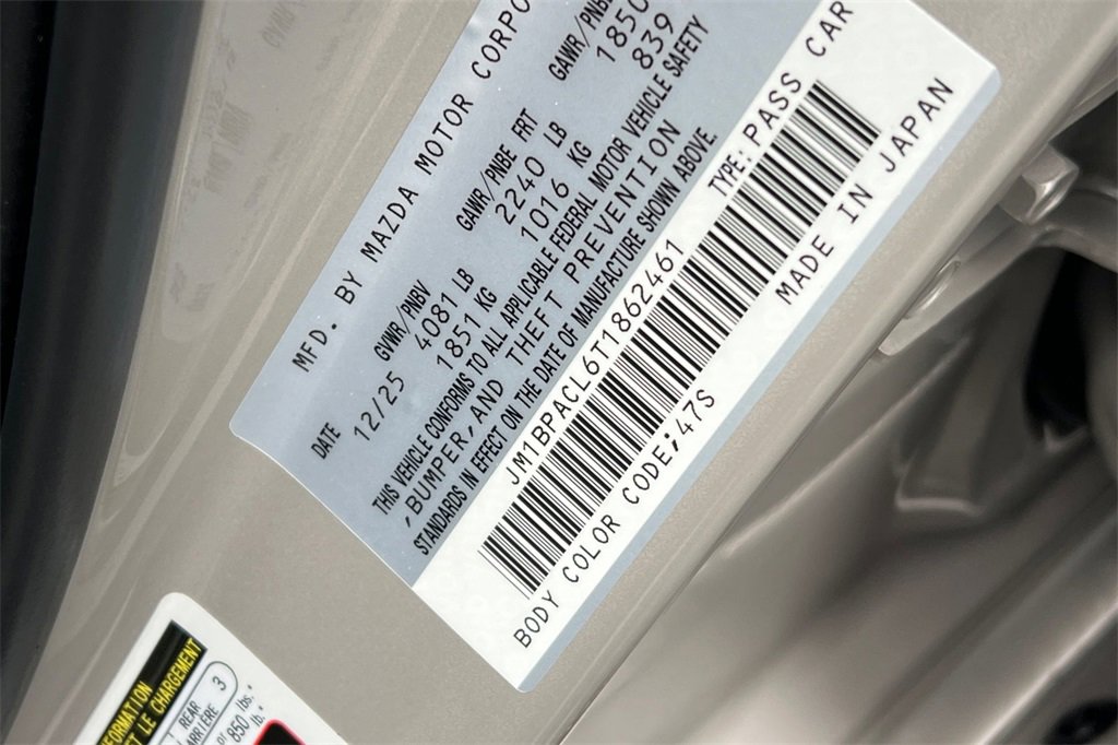 New 2026 MAZDA MAZDA3 2.5 S Sedan w/ Preferred Pkg image 27