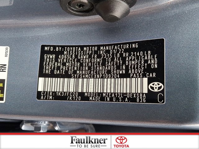 Certified 2022 Toyota Corolla SE image 25