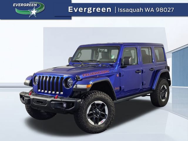 Used 2020 Jeep Wrangler Unlimited Rubicon w/ Uconnect 4C Nav & Sound Group image 1