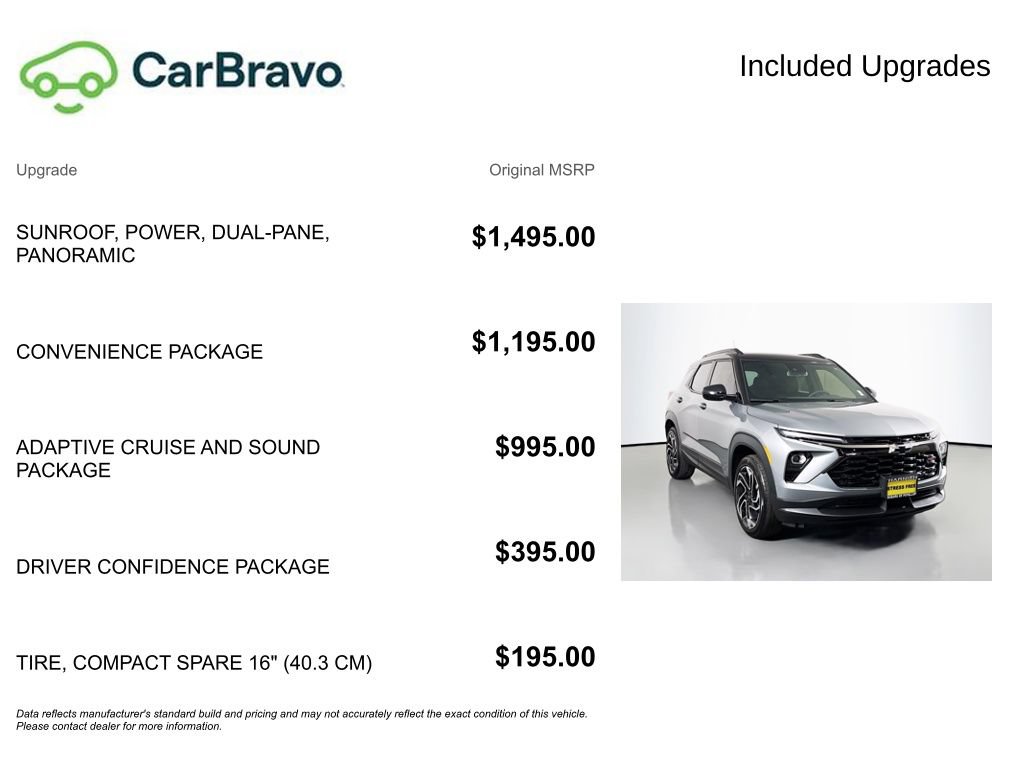 Certified 2026 Chevrolet TrailBlazer RS w/ Convenience Package AWD/4WD image 15