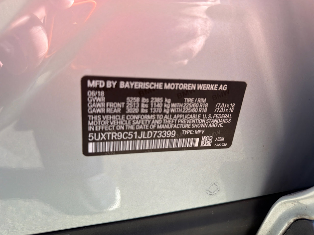 Used 2018 BMW X3 xDrive30i image 23