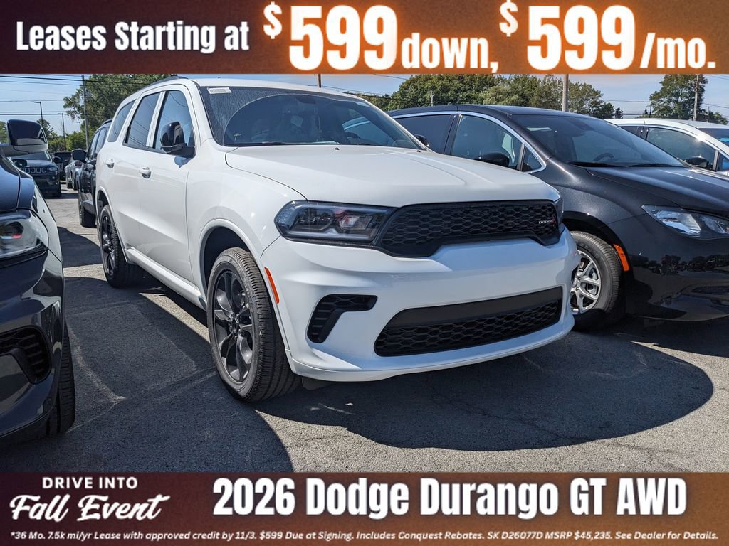 New 2026 Dodge Durango GT