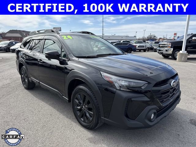 Certified 2024 Subaru Outback Onyx Edition XT