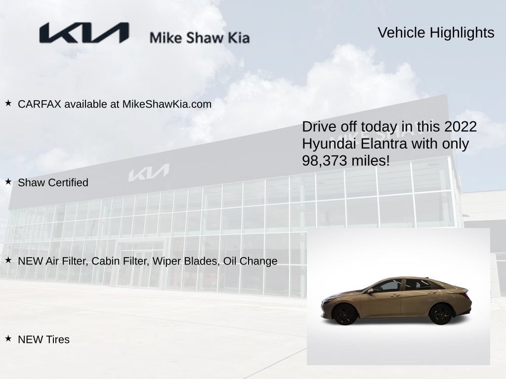 Used 2022 Hyundai Elantra SEL FWD image 8