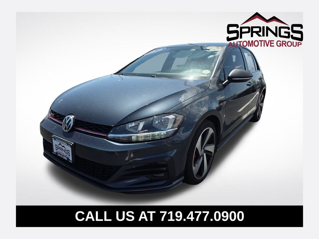 Used 2020 Volkswagen Golf 4-Door FWD image 1
