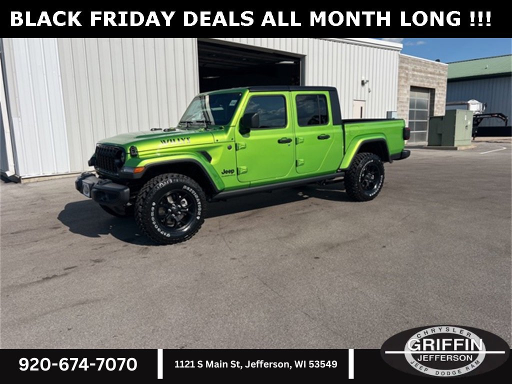 New 2025 Jeep Gladiator Willys