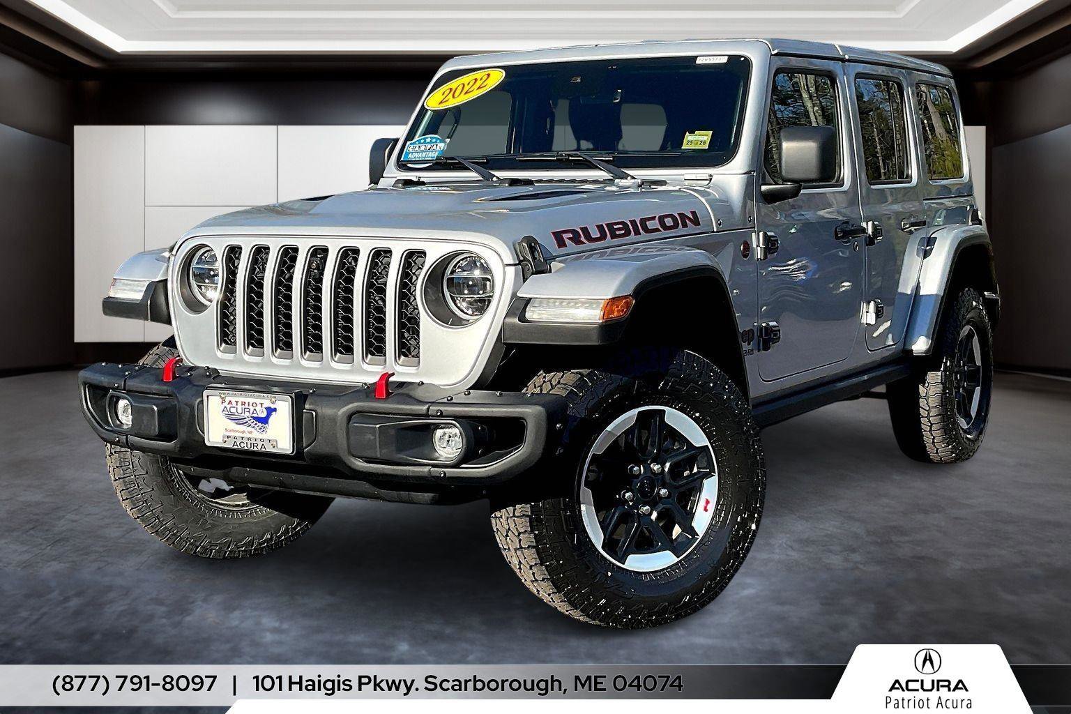 Used 2022 Jeep Wrangler Unlimited Rubicon w/ Steel Bumper Group