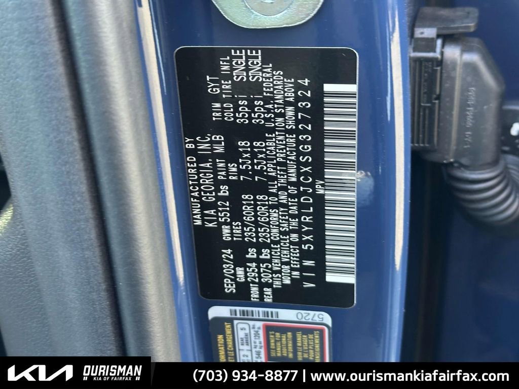 Certified 2025 Kia Sorento S w/ Panoramic Sunroof Package image 30