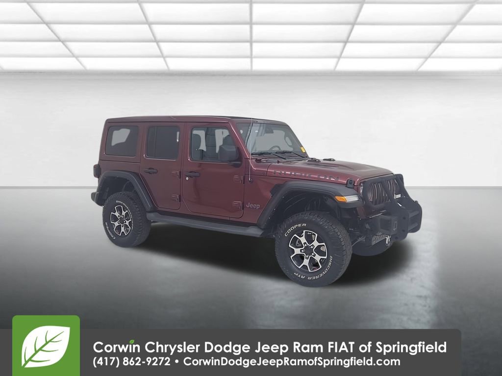 Used 2021 Jeep Wrangler Unlimited Rubicon w/ LED Lighting Group image 2
