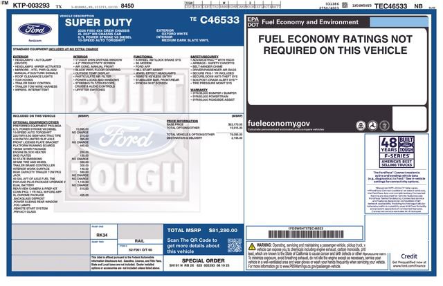New 2026 Ford F550 4x4 Crew Cab image 4