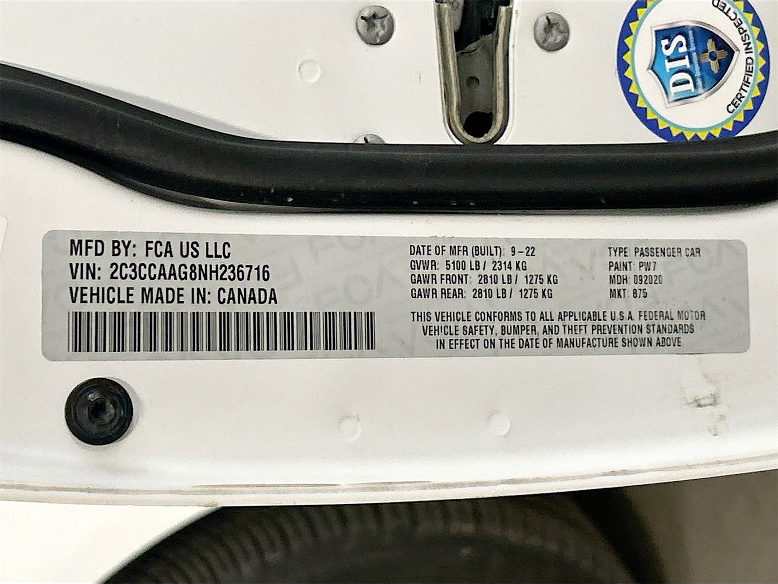 Used 2022 Chrysler 300 Touring w/ Sport Appearance Package image 31