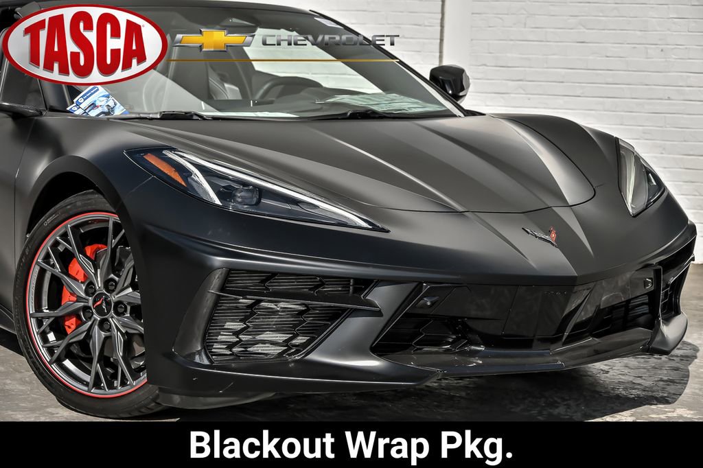 Certified 2025 Chevrolet Corvette Stingray Preferred Cpe w/ Stealth Interior Trim Package RWD image 2