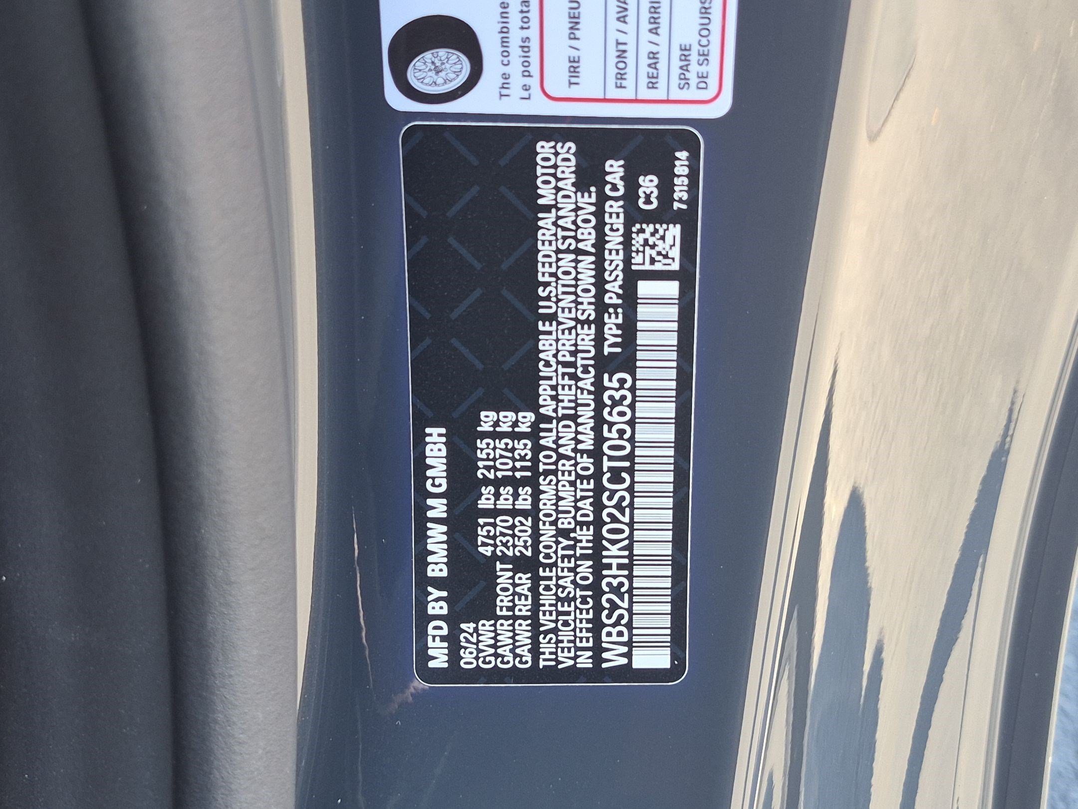 Used 2025 BMW M4 Competition w/ M Carbon Exterior Package RWD image 32